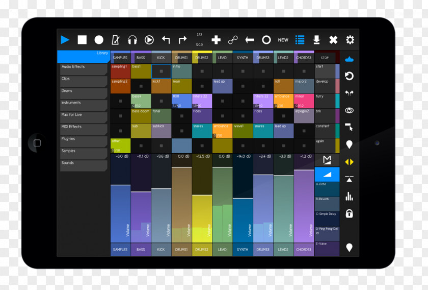 Apple IPod Touch Ableton Push 2 Live PNG
