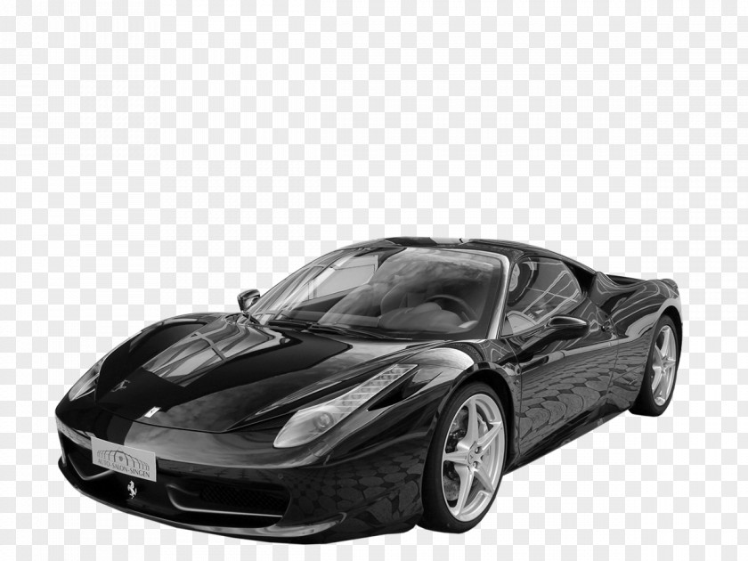 Car Ferrari 458 Model Luxury Vehicle PNG