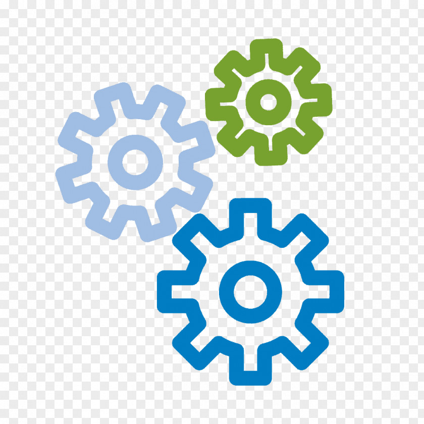 Customer Focus Logo Gear Organization Service Illustration PNG