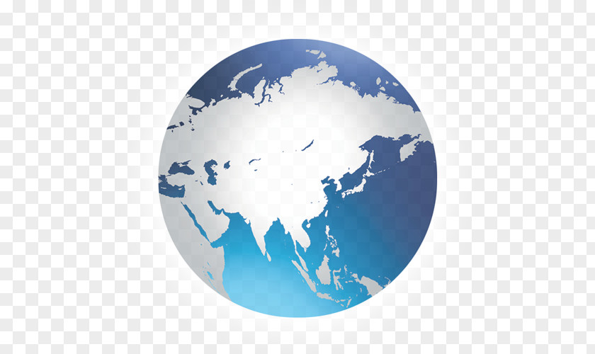 Globe World Middle East Asia Map PNG