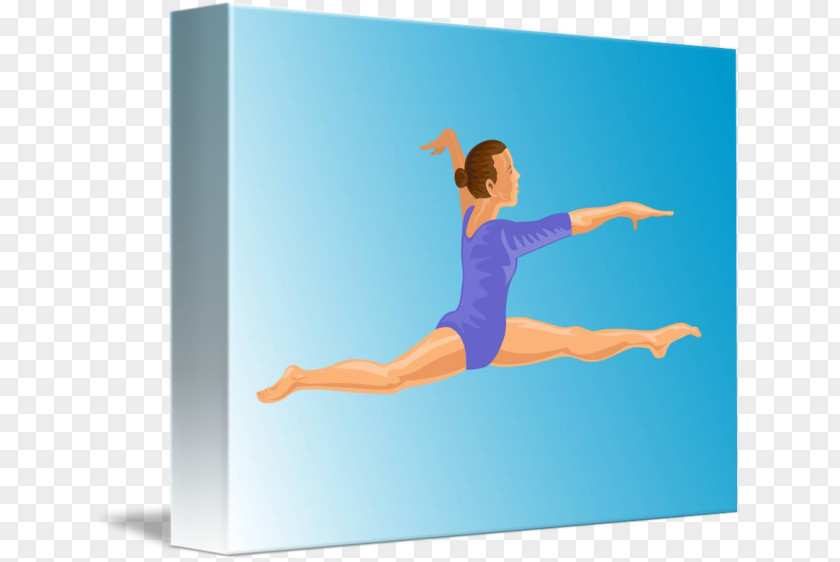 Gymnastics Jumping Split Jumps Stock Photography PNG