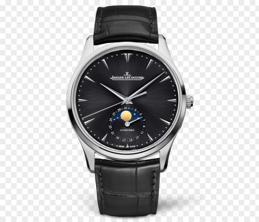 Jaegerlecoultre Jaeger-LeCoultre Master Ultra Thin Moon Watch Power Reserve Indicator Reverso PNG