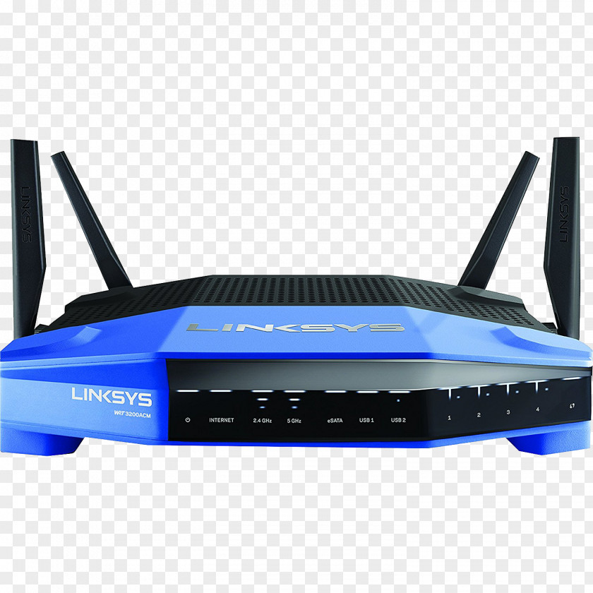 Linksys WRT3200ACM Wireless Router Routers WRT54G Series PNG