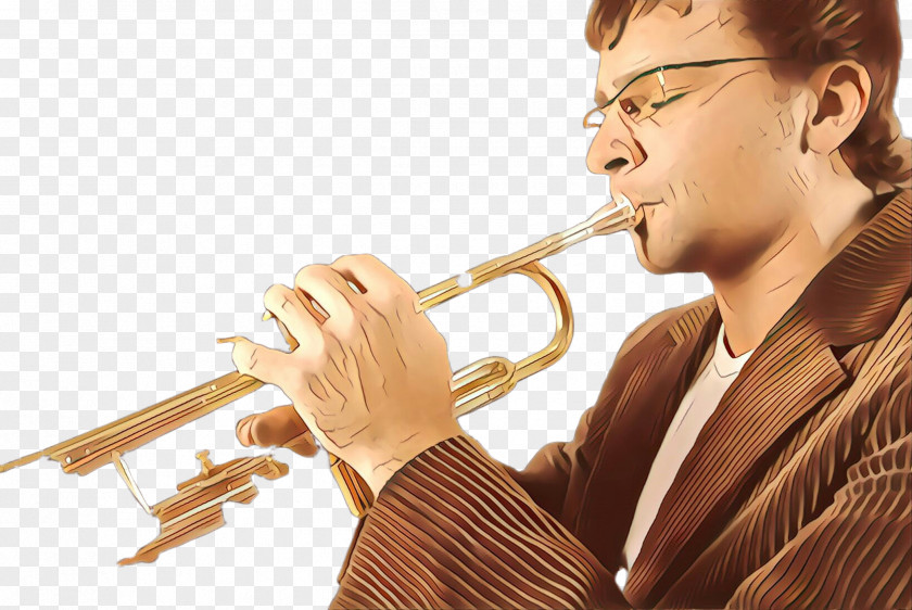 Musical Instrument Wind Pipe Trumpeter Trombonist PNG