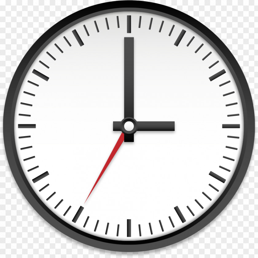 Vector Cartoon Clock Digital Alarm PNG