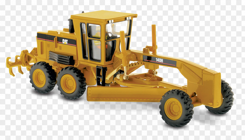 Caterpillar Inc. Grader Die-cast Toy Heavy Machinery 1:50 Scale PNG