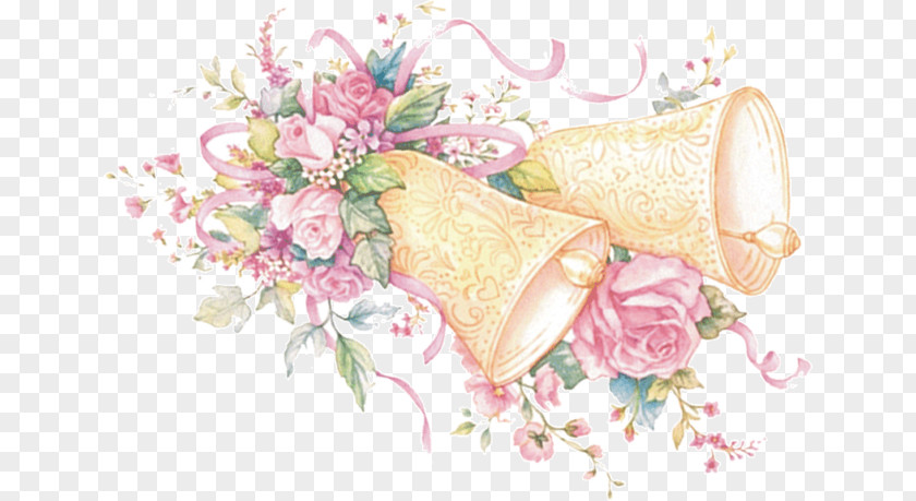 Color Beautiful Romantic Bell Flowers Flower PNG