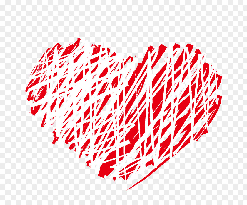 Heart-shaped Graffiti Love Romance Illustration PNG