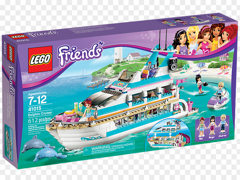 Lovely Gift Box LEGO Friends Toy Block Lego City PNG