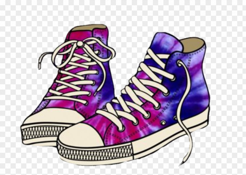 Pink Converse Shoe Sneakers Clip Art Image PNG
