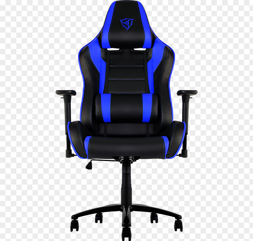 TGC31BB Computer And Office Chair THUNDERX3TGC15 Padded Seat Universal Video Games AeroCool ThunderX3 TGC12 Aerocool Black & Blue Thunderx3 Tgc22 Adjustable Ergonomic MotorsportsComputer Gaming THUNDERX3 PNG