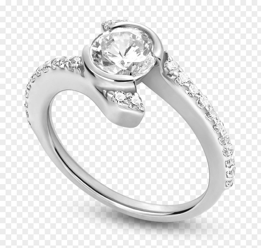Wedding Shape Ring Engagement Diamond PNG