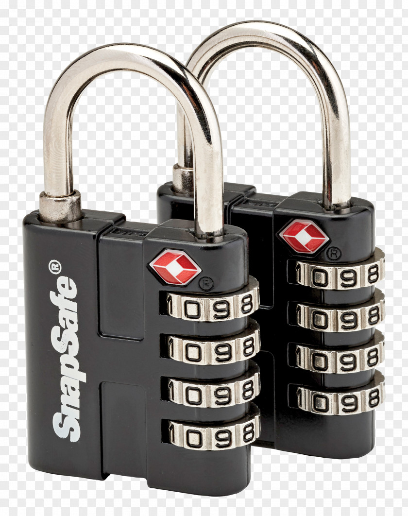 Combination Lock Padlock Luggage Safe PNG