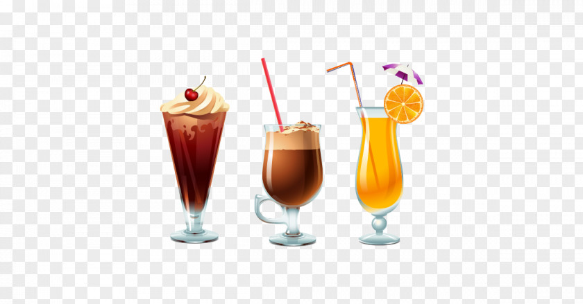 Drink Ice Cream Cocktail Iced Coffee Juice PNG