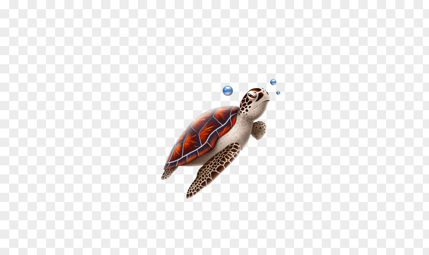 Free Cartoon Turtles Clip Buckle Sea Turtle Reptile Icon PNG