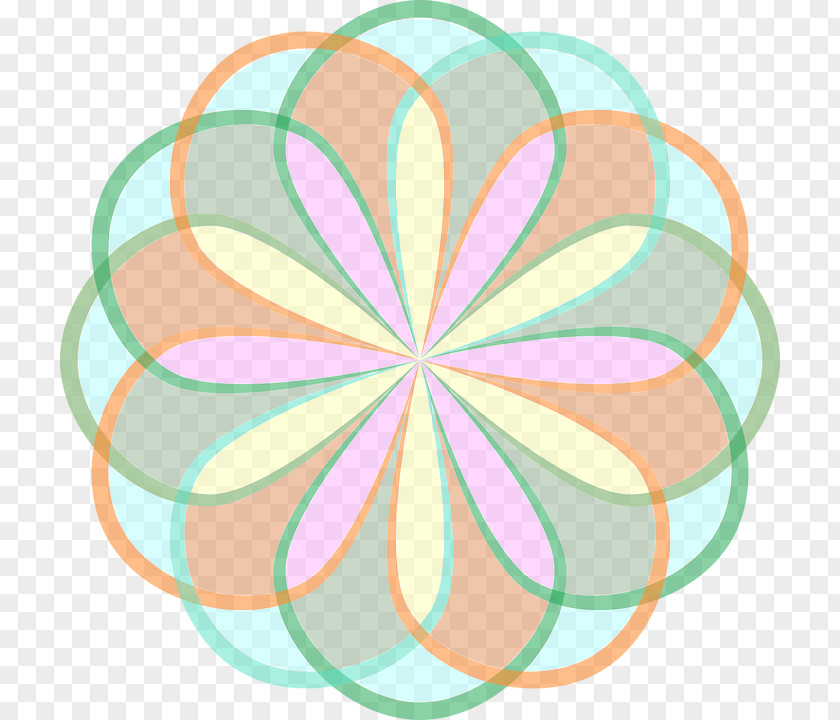 Glass Stained Symmetry Clip Art PNG
