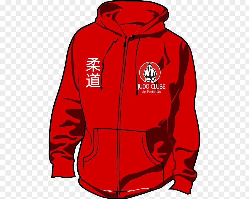 Judo Kanji Hoodie Jacket Bluza Clube De Portimão PNG