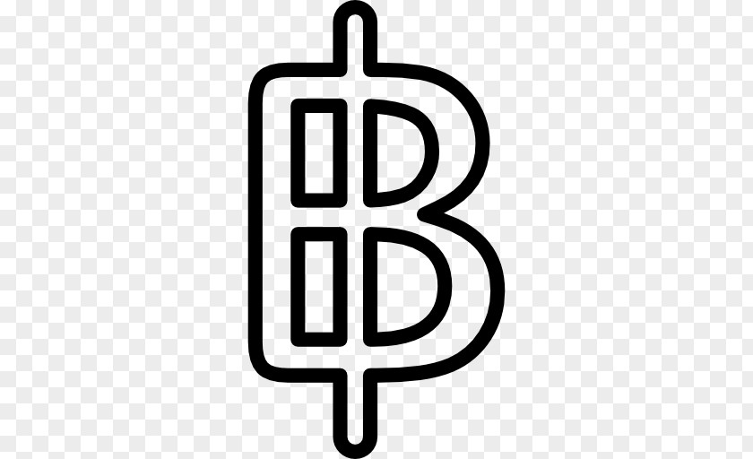 Thai Vector Baht Thailand Currency Symbol PNG