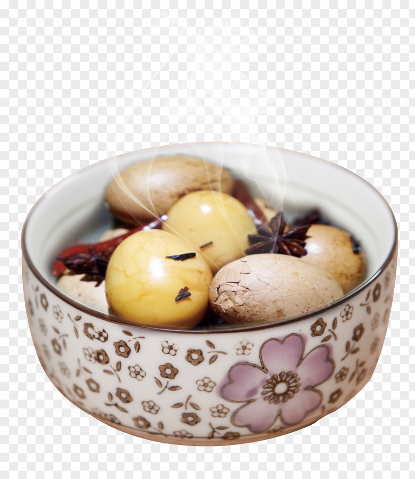 A Bowl Of Steamed Eggs Tea Egg Chinese Banmian Beef Noodle Soup PNG