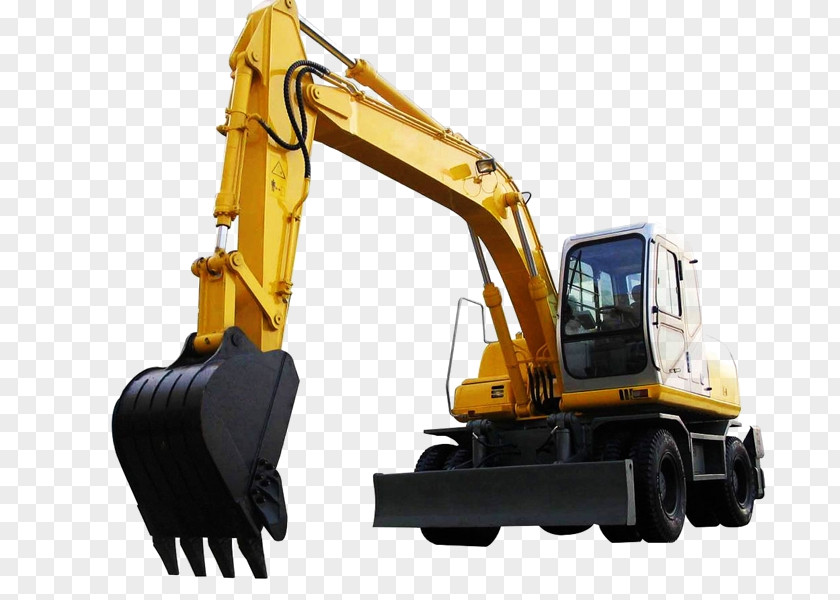 Excavator Heavy Machinery Paver Caterpillar Inc. PNG