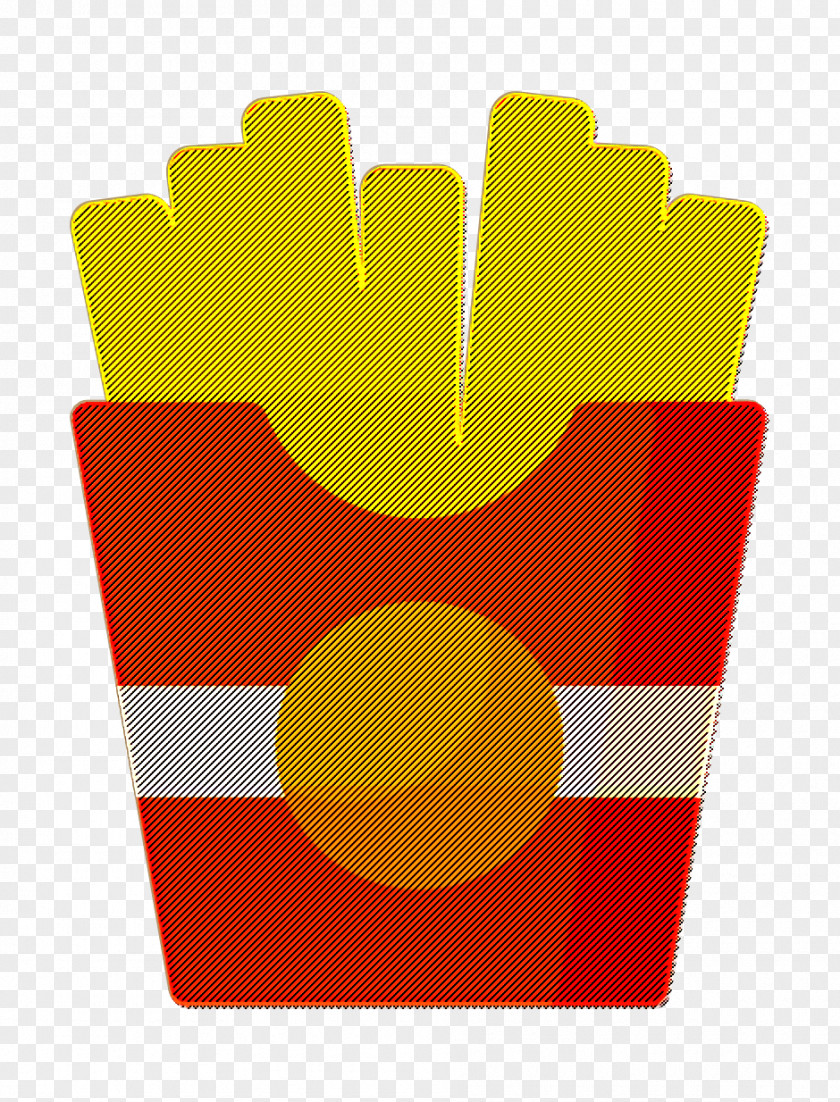 Fried Potatoes Icon Food Fast PNG