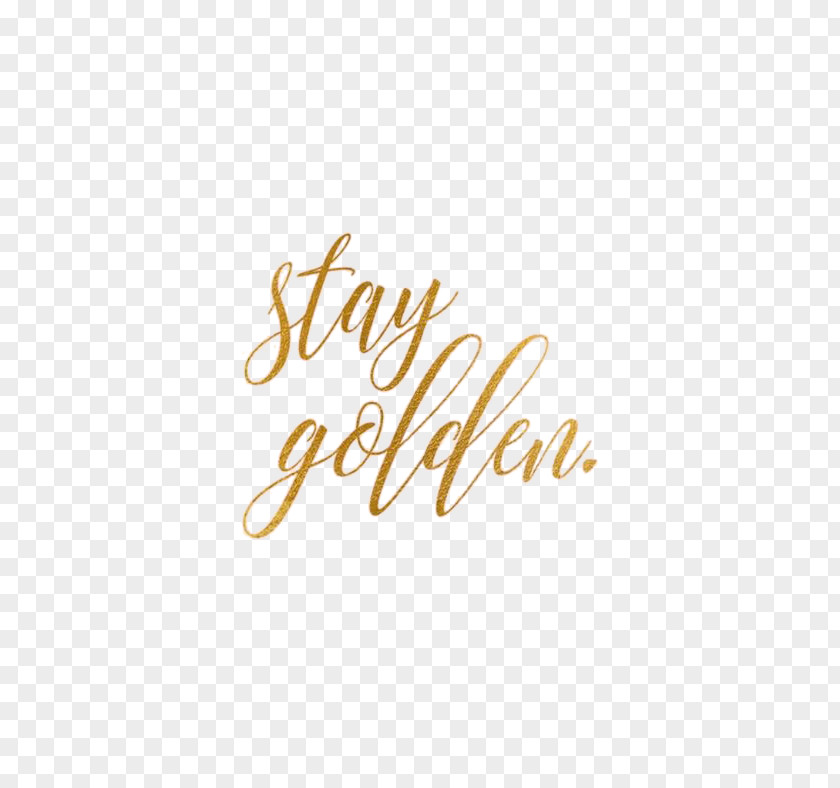 Gold Stay Desktop Wallpaper Nothing Can PNG