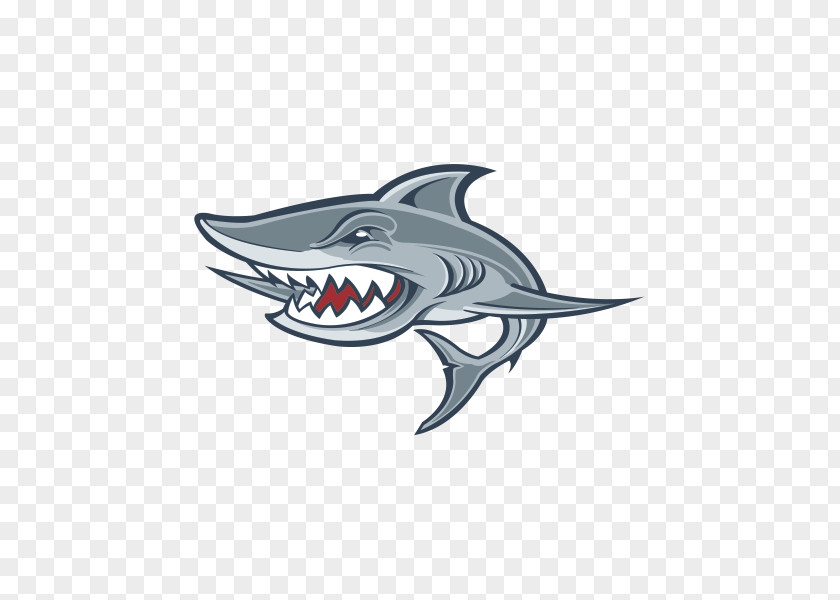 Shark Tiger Logo Requiem Automotive Design PNG