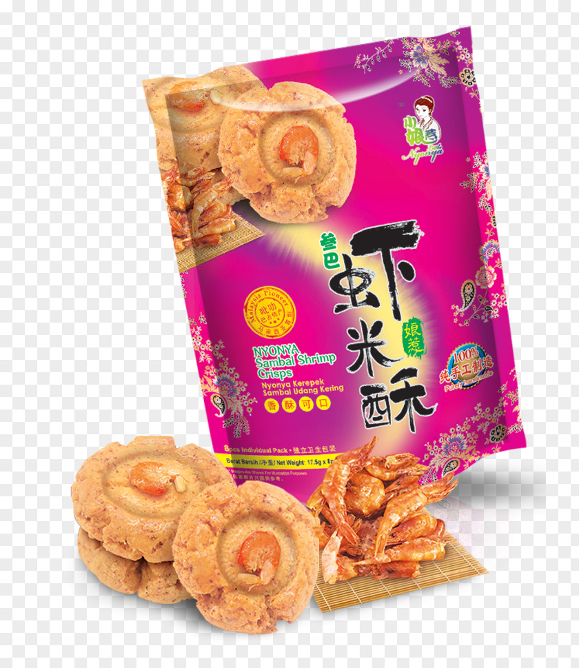 Shrimps Peranakan Cuisine Biscuits Junk Food PNG