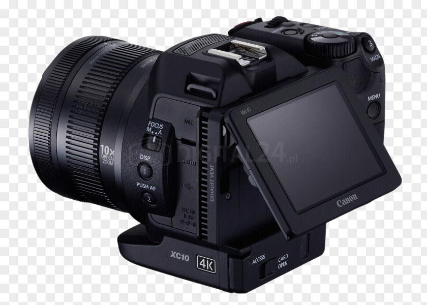 Camera Canon EOS 4K Resolution Video Cameras XC10 PNG