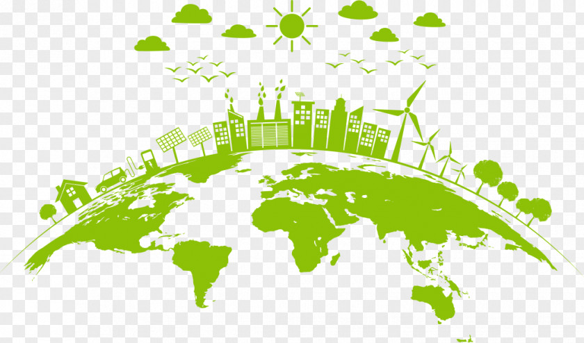 City Vector Graphics Sustainability Illustration Sustainable Image PNG