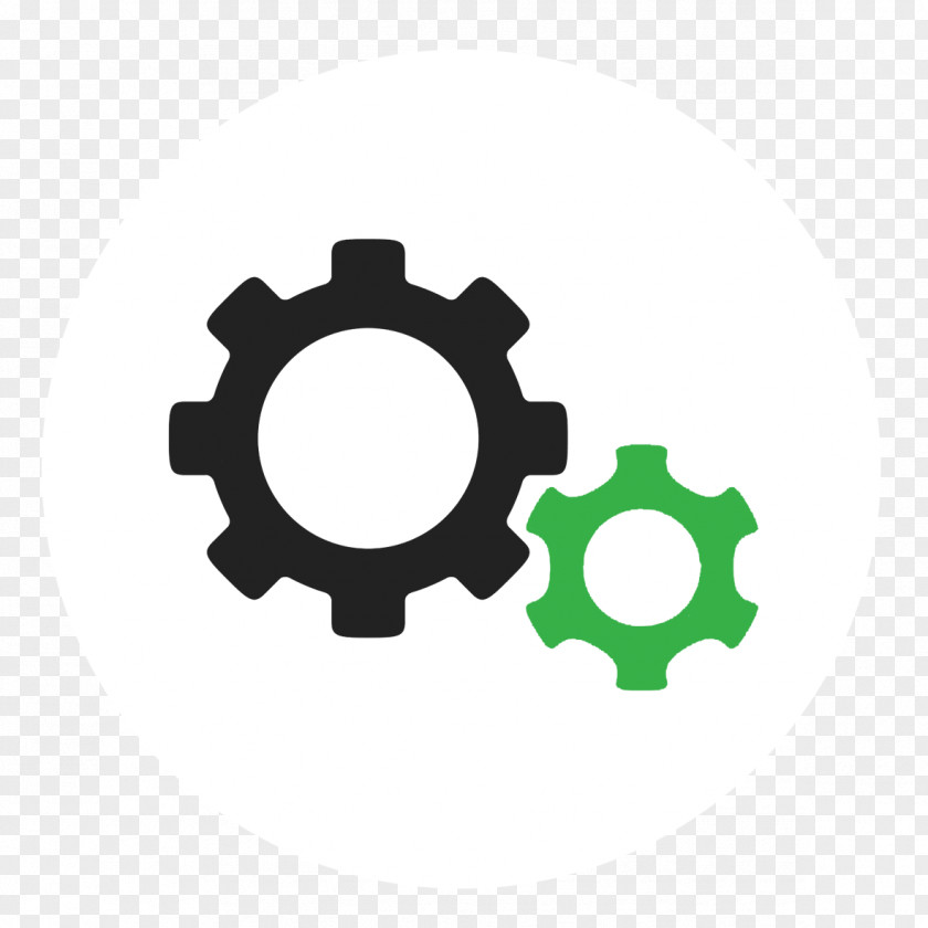 Gears Vector Icon Design PNG