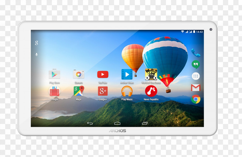 Tablet Archos 101 Internet Rooting Computer Android Marshmallow PNG