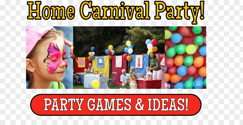 Carnival Decorations Party Game PNG