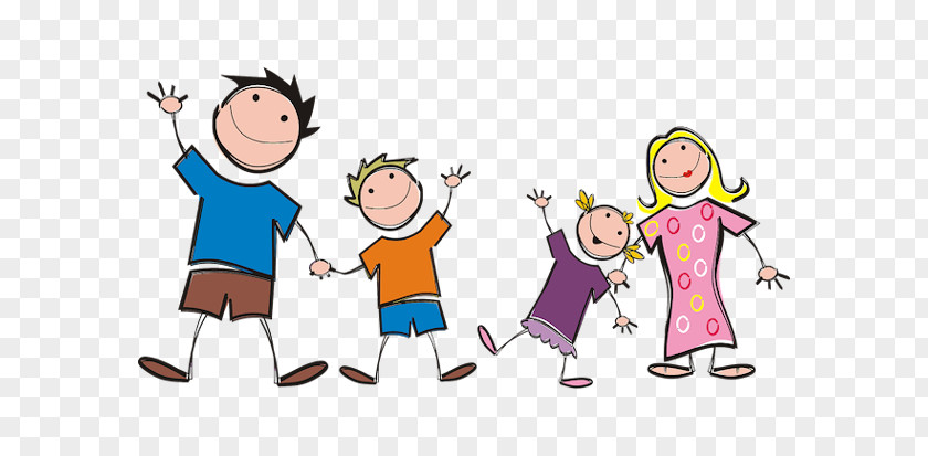 Cartoon People Child Social Group Playing With Kids PNG