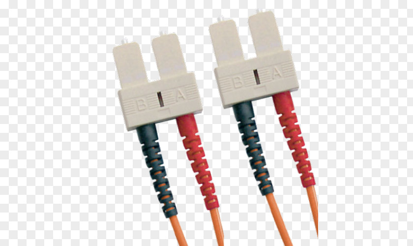 Patch Cable Electrical Multi-mode Optical Fiber Connector PNG