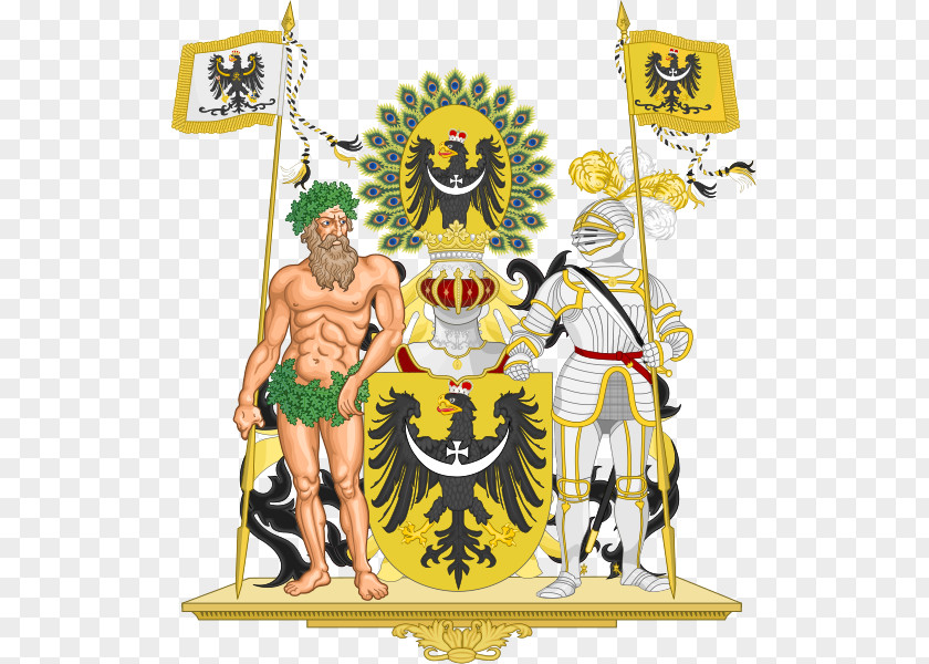 Prussia Coat Of Arms Kingdom Province Saxony Silesia PNG