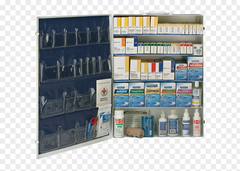 Store Shelf Pharmaceutical Drug First Aid Kits Supplies Health Care Only PNG
