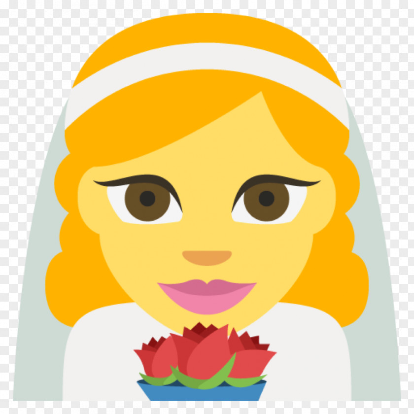 Black Woman Emoji Sticker Bride Wedding Emoticon PNG