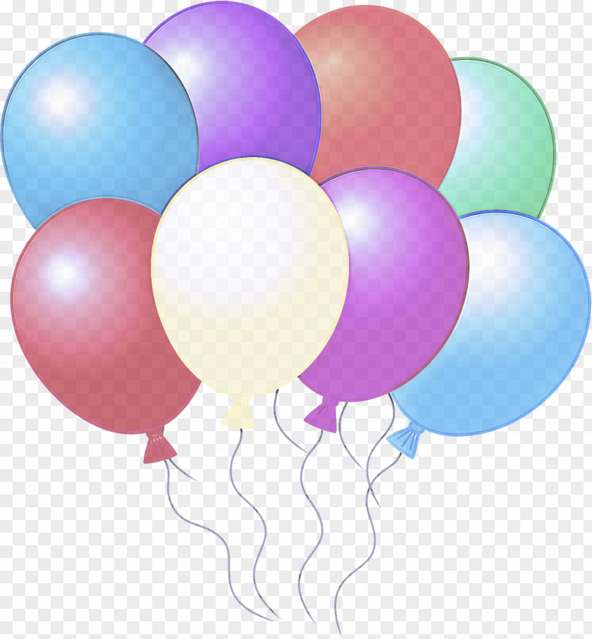 Magenta Toy Balloon Party Supply Clip Art Material Property PNG