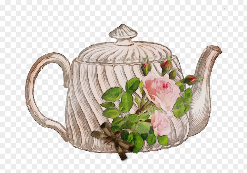 Teapot Kettle Ceramic Lid Tableware PNG
