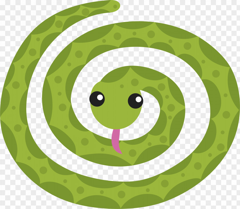 Circling Snake Architecture PNG