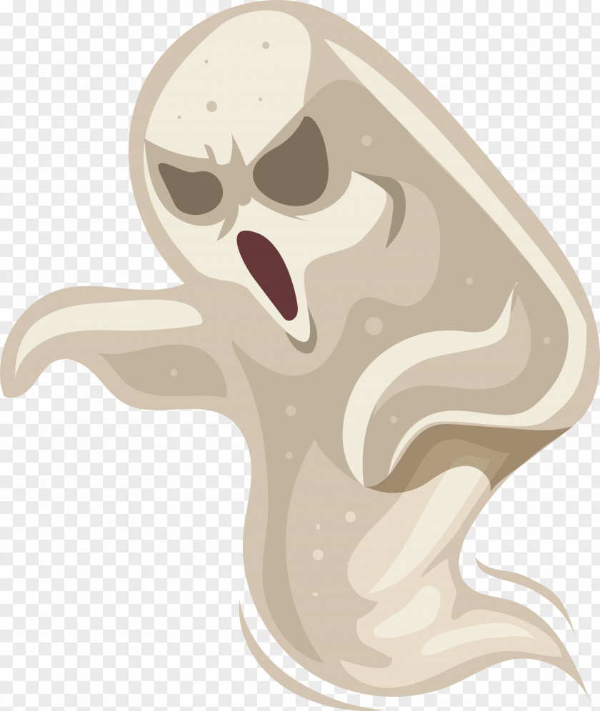 Funny Ghost Illustration PNG