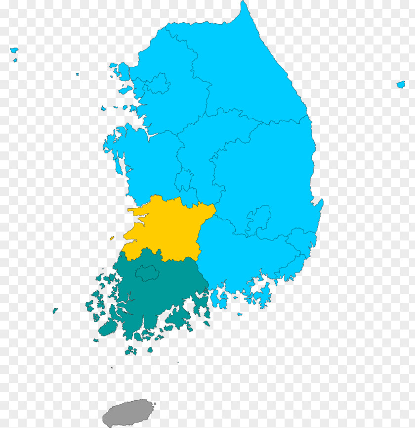 Map South Korean Local Elections, 2006 Vector Graphics Flag Of Korea PNG