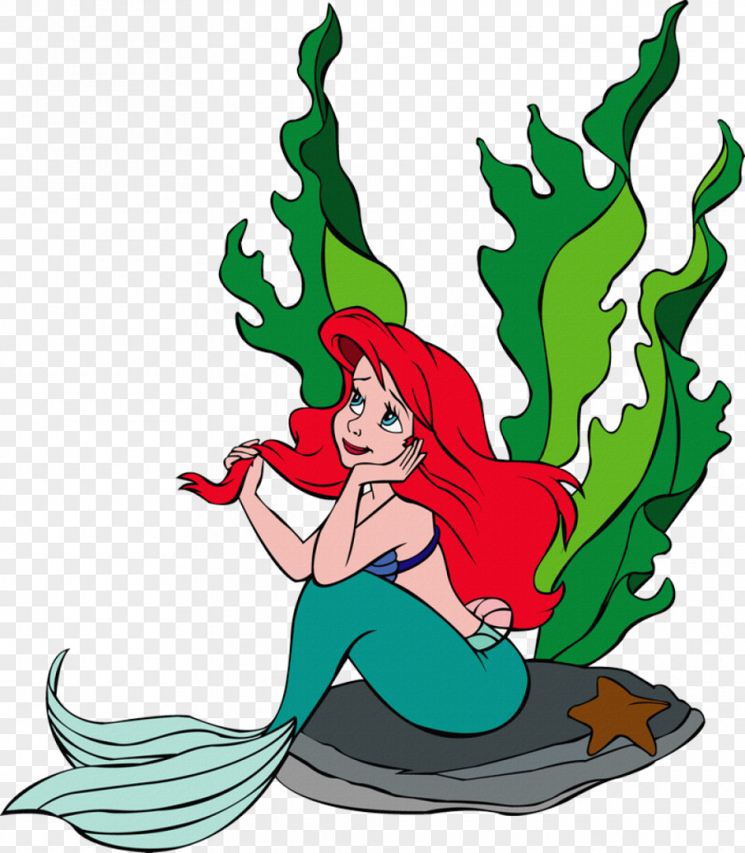 Mermaid Ariel Rusalka Under The Sea Clip Art PNG