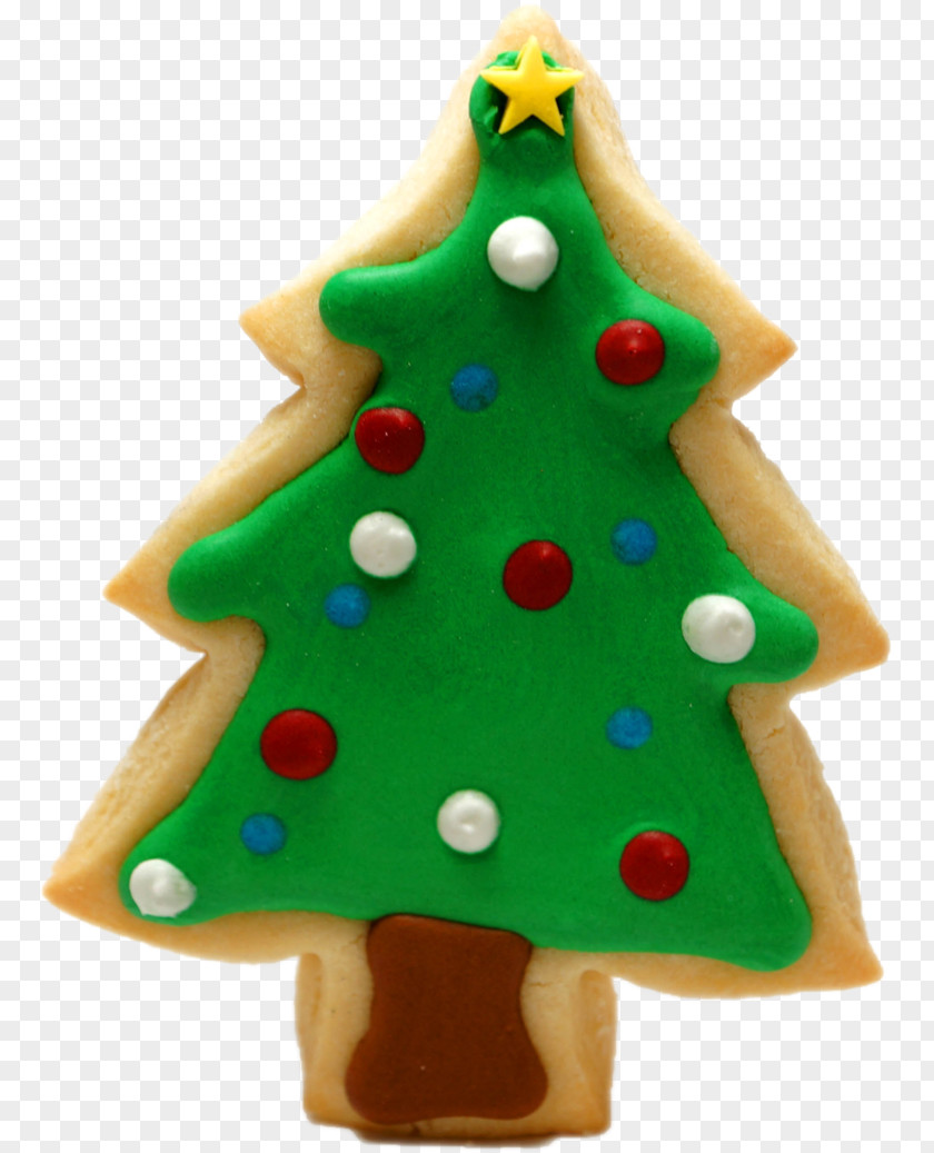 Sugar Cookie Christmas Tree Ornament PNG