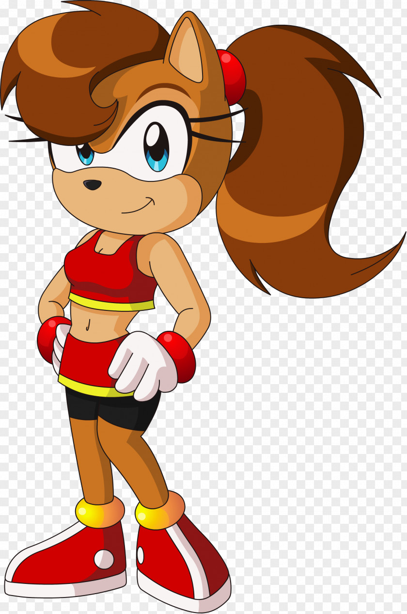 Boxing Match Sonia The Hedgehog Manic Sonic X-treme Princess Sally Acorn PNG