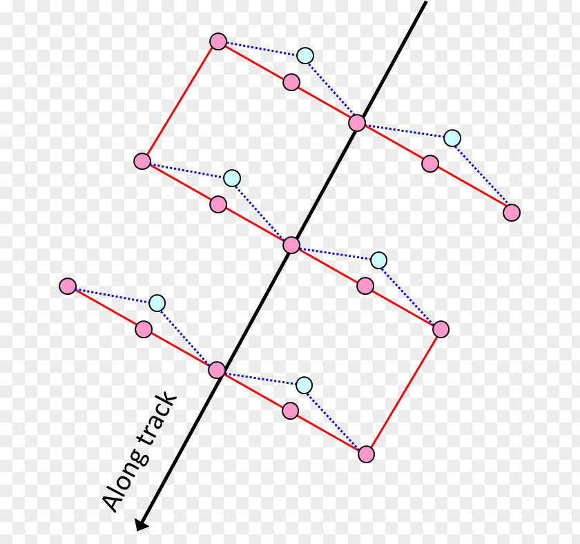 Line Point Angle Pink M PNG