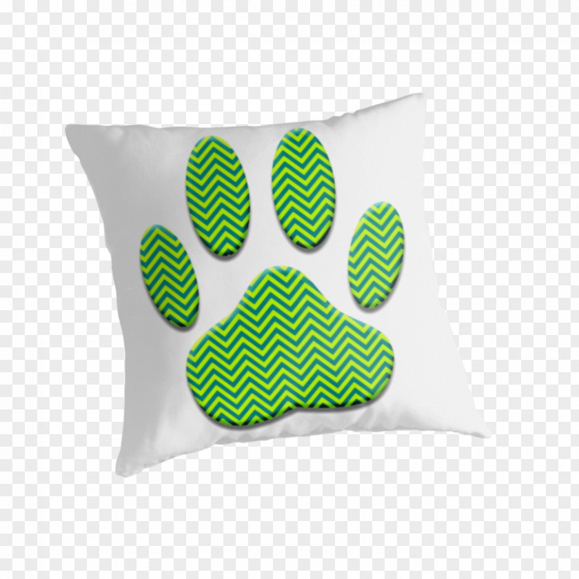 Pillow Throw Pillows Dog Cushion Green PNG