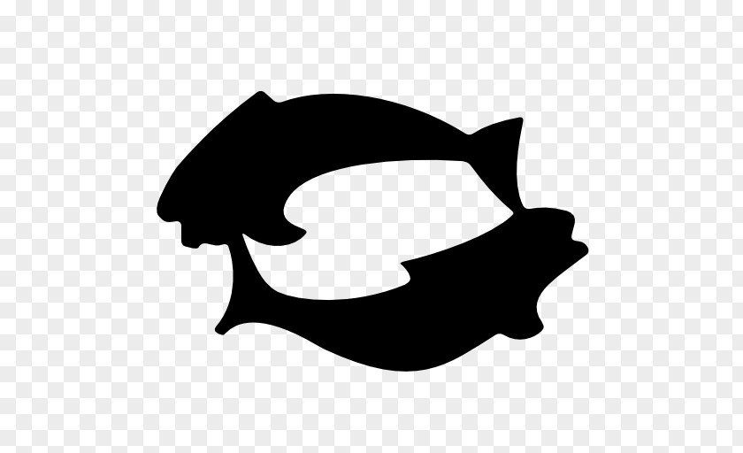 Silhouette Black White Fish Clip Art PNG