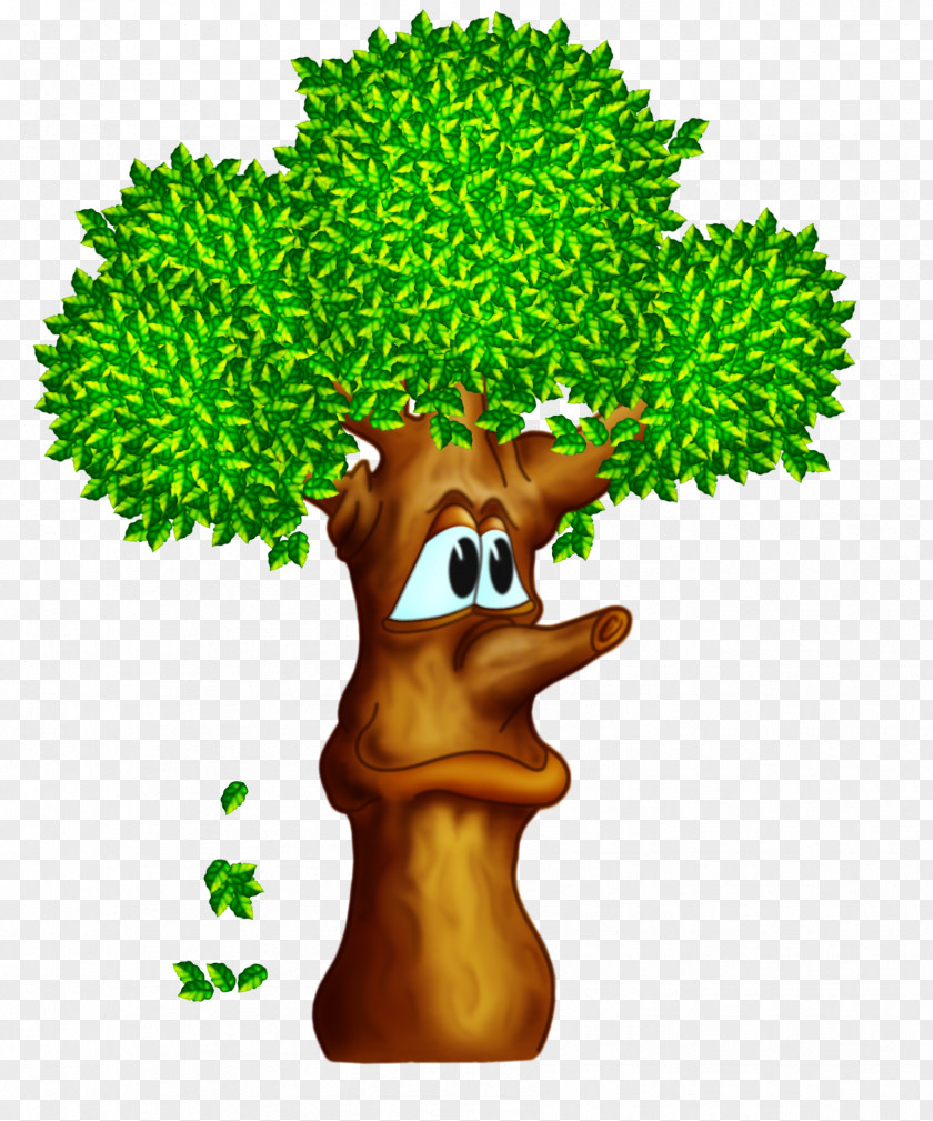Cartoon Tree Treelet Clip Art PNG